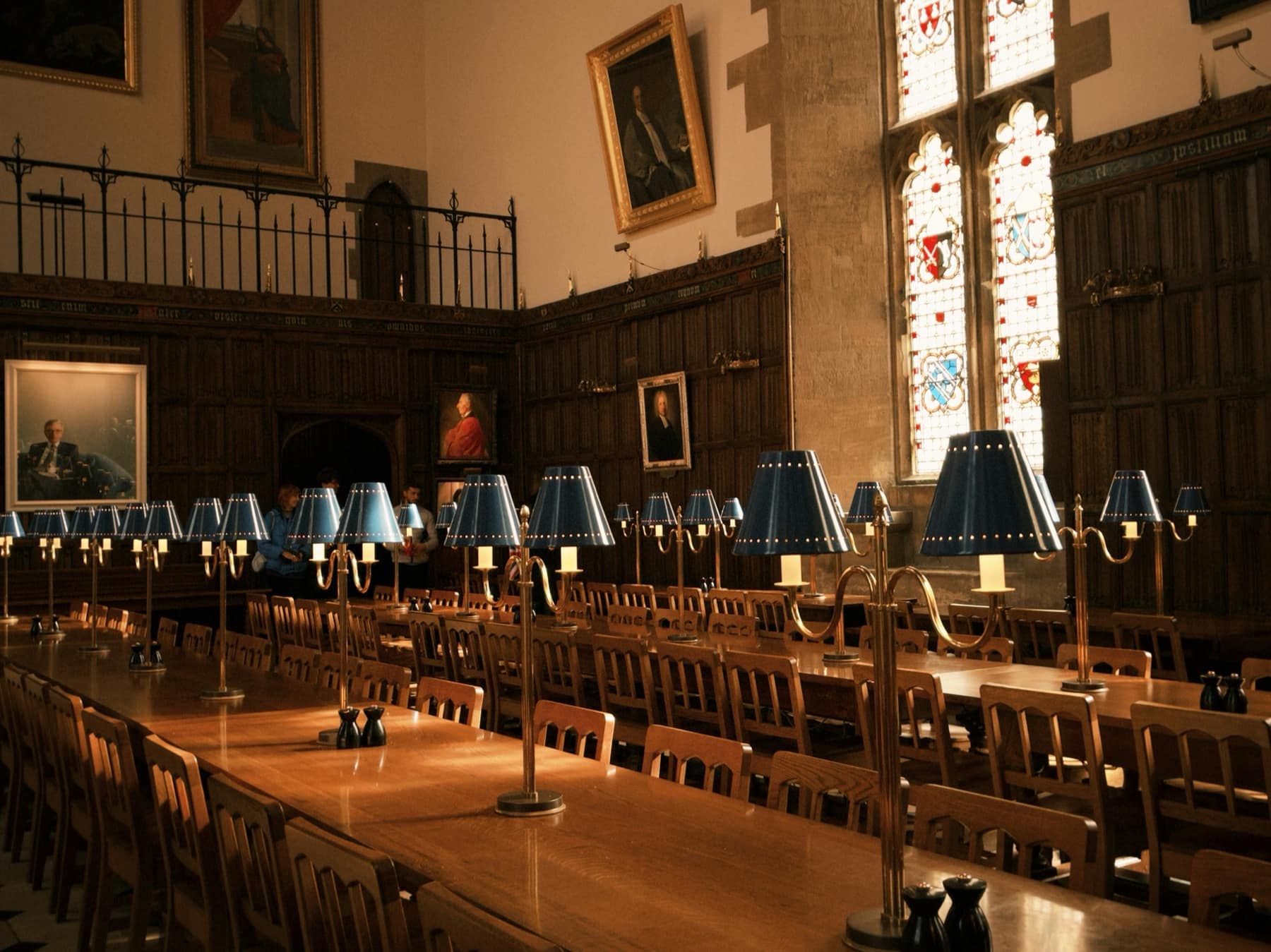 A college hall interior